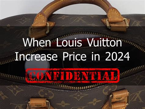 louis vuitton increase price 2023|louis vuitton price increase 2024.